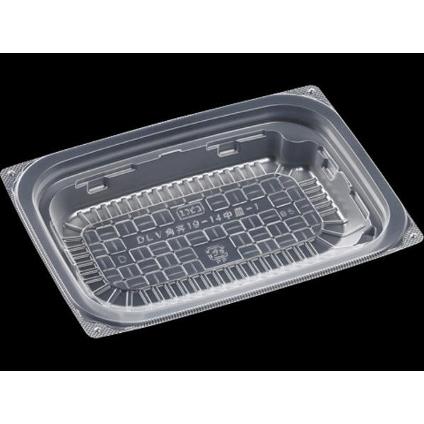 エフピコ DLV角丼 19-14 中皿-1 穴無PPNT 7G851324 1ケース(600個(50個×12)（直送品）