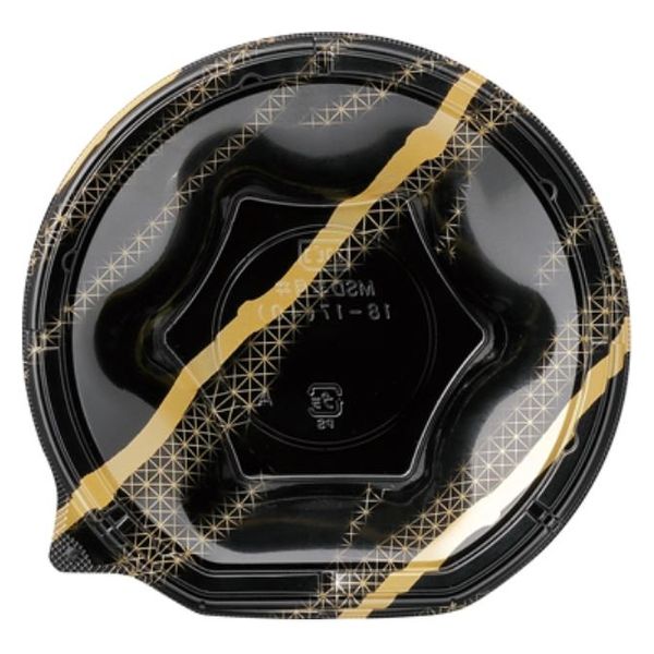 エフピコ どんぶり容器 MSD半月丼 18-17(40) 単紋金 7M001818 1ケース(1000個(50個×20)（直送品）