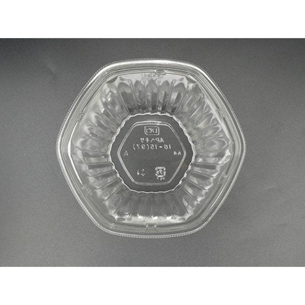 エフピコ サラダ容器 APヘキサ 16-15(97) 本体 エコ 7R011615 1ケース(400個(50個×8)（直送品）