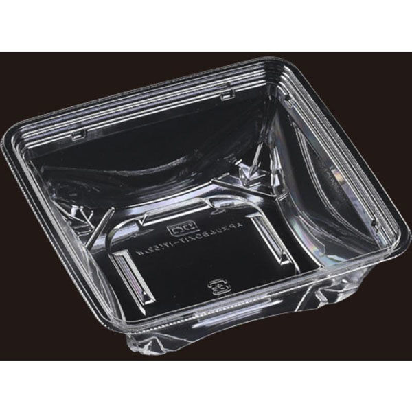 エフピコ サラダ容器 APスリムBOX 17-17(52)W エコ 7R061719 1ケース(900個(100個×9)（直送品）