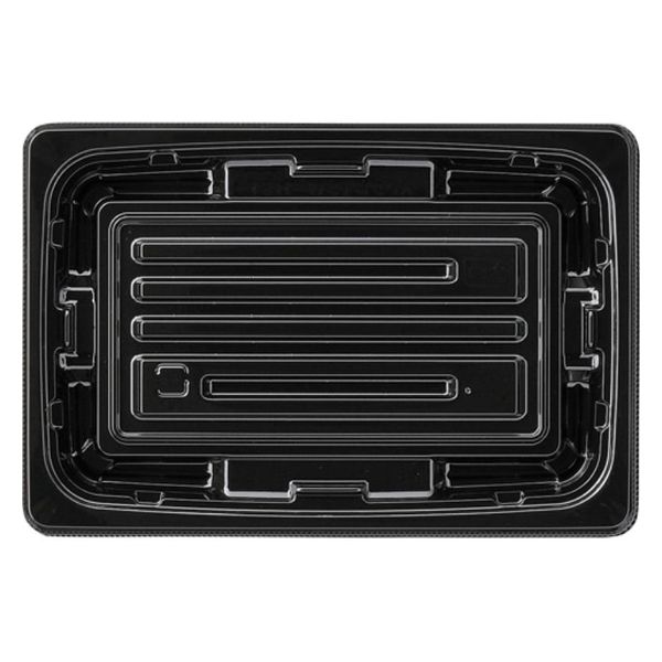 エフピコ 惣菜容器 APプレイン 17-11 ST エコ黒 7R361711 1ケース(1200個(50個×24)（直送品）