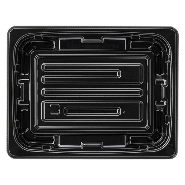 エフピコ 惣菜容器 APプレイン 15-11 ST エコ黒 7R361511 1ケース(1600個(50個×32)（直送品）