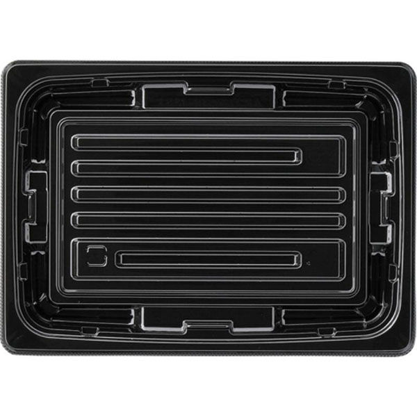 エフピコ 惣菜容器 APプレイン 18-13 ST エコ黒 7R361813 1ケース(900個(50個×18)（直送品）