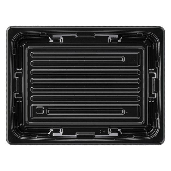 エフピコ 惣菜容器 APプレイン 20-15 ST エコ黒 7R362013 1ケース(800個(50個×16)（直送品）