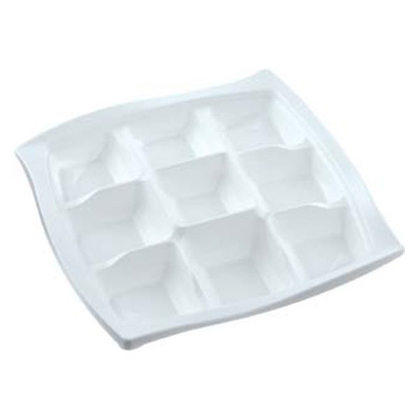 エフピコ 軽食容器 HSウェーブ-240-9 本体 7S050249 1ケース(400個(50個×8)（直送品）