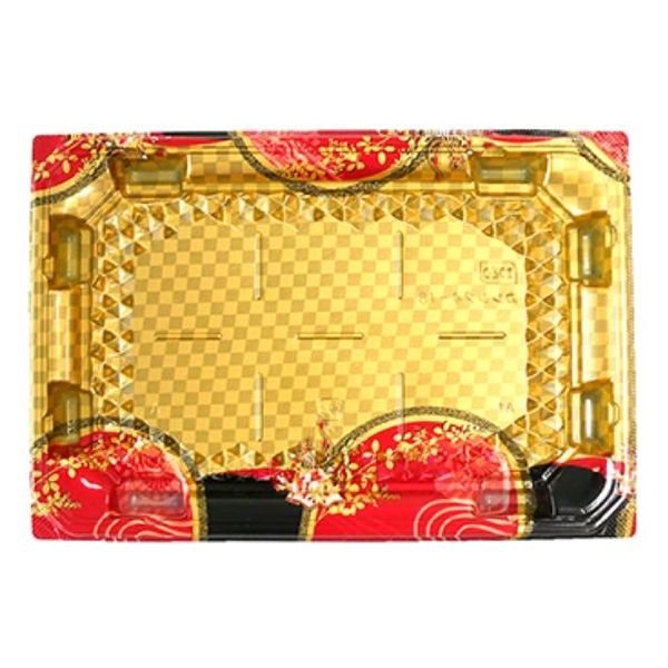 エフピコ 刺身容器 カレン24-16 本体 花明り金 7Z652416 1ケース(400個(50個×8)（直送品）