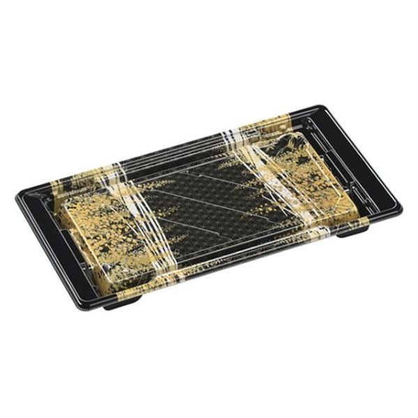 エフピコ 寿司容器 組み皿2-5 本体 藤波金 7Z749825 1ケース(600個(50個×12)（直送品）
