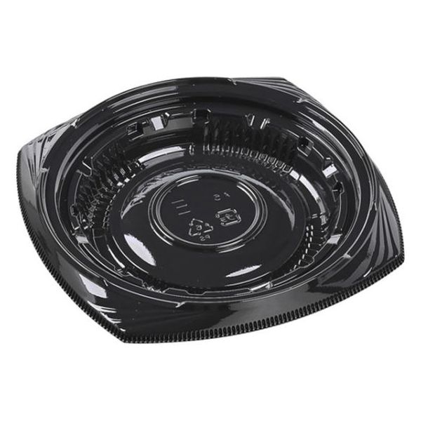 エフピコ フルーツ容器 コリーナ17-17 本体 黒 7Z963170 1ケース(1000個(50個×20)（直送品）