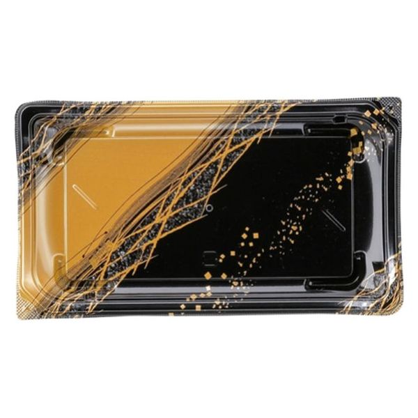 エフピコ 寿司容器 四季皿2-5 本体 ひし網金 7Z972254 1ケース(600個(50個×12)（直送品）