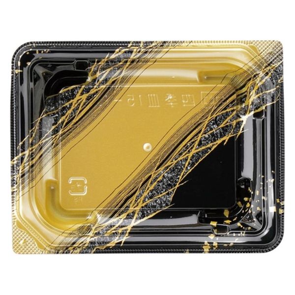 エフピコ 刺身容器 四季皿15-12 本体 ひし網金 7Z972296 1ケース(1200個(50個×24)（直送品）