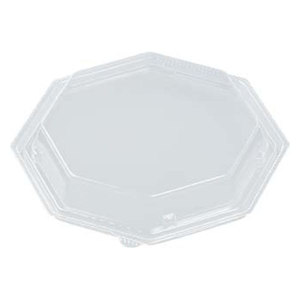 エフピコ T-WIC-八角13嵌合蓋(OPS) 87320130 1ケース(500個(20個×25)（直送品）