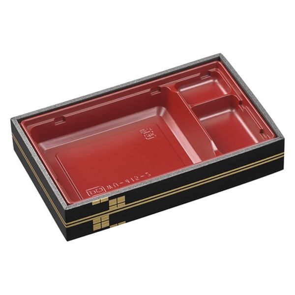 エフピコ 弁当容器 WU-415-2 本体 本陣赤 8C364152 1ケース(400個(20個×20)（直送品）