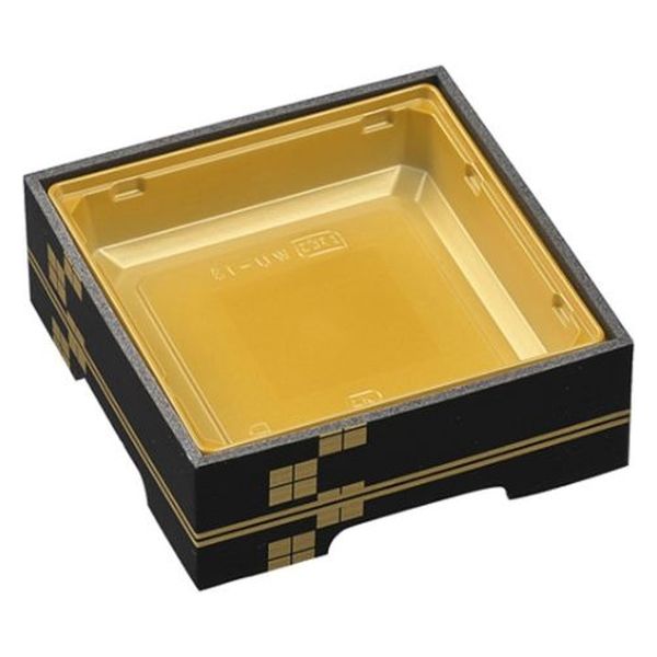 エフピコ 弁当容器 WU-13(49)足付 本体 本陣金 8C380130 1ケース(180個(20個×9)（直送品）