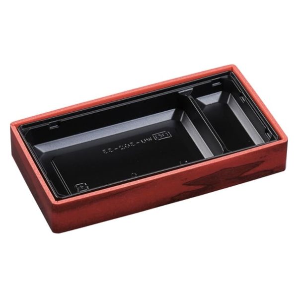 エフピコ 折箱 WU-302-33 本体 赤板目 8D313033 1ケース(270個(15個×18)（直送品）