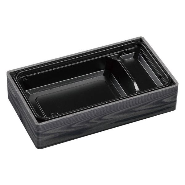 エフピコ ウッド容器 WCU21-12-1(44) 焼板目黒 8J000301 1ケース(270個(15個×18)（直送品）