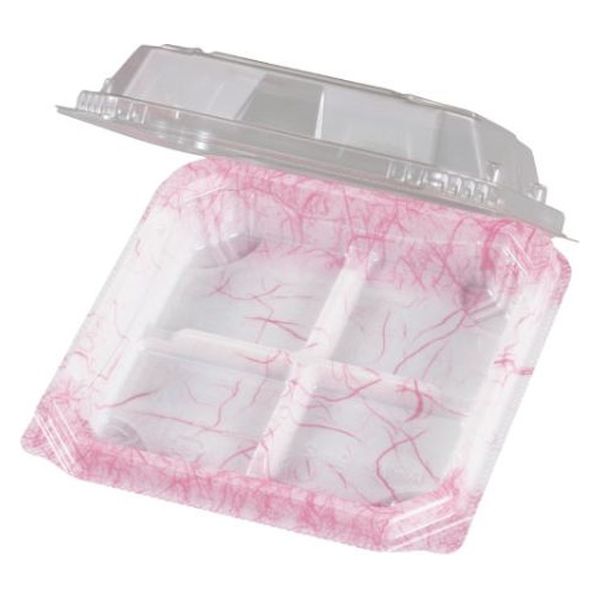 エフピコチューパ 和菓子向けフードパック APW-4-2 雲龍ピンク CP000552 1ケース(1200個(50個×24)（直送品）