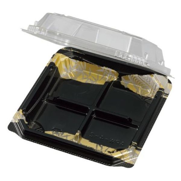 エフピコチューパ 和菓子向けフードパック APW-4-2 こがね黒 CP000565 1ケース(1200個(50個×24)（直送品）