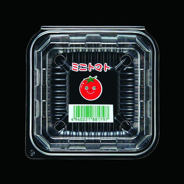 エフピコチューパ フルーツ容器 VF30R.4H ミニトマト CP003050 1ケース(1500個(100個×15)（直送品）