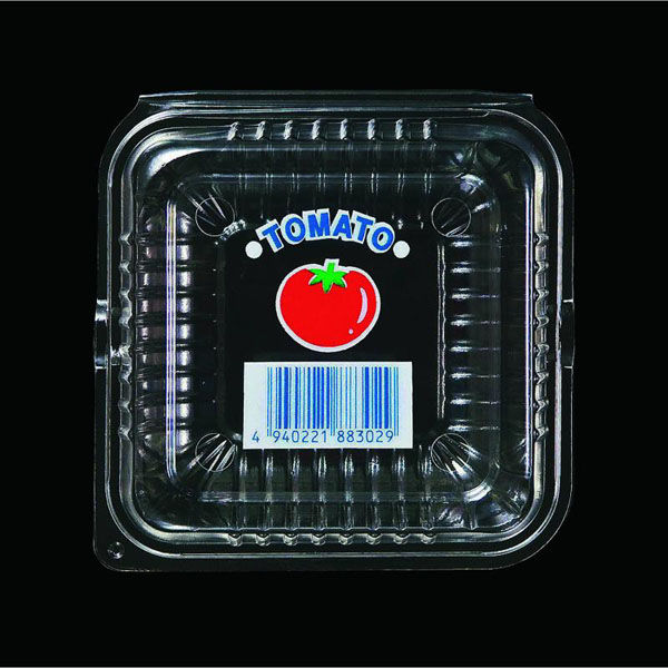 エフピコチューパ フルーツ容器 VF35 トマトPOS CP003541 1ケース(1500個(100個×15)（直送品）