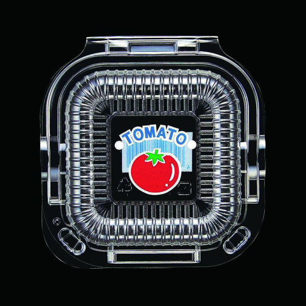 エフピコチューパ フルーツ容器 VF6TトマトPOS(V2) CP003718 1ケース(1200個(100個×12)（直送品）