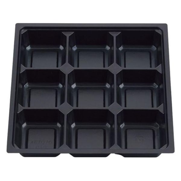 エフピコチューパ 中仕切KE70-70 C-2黒 共通 CP004736 1ケース(300個(50個×6)（直送品）