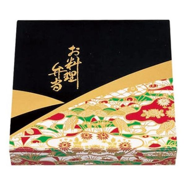 エフピコチューパ 仕出し弁当容器 紙BOX一体型 75-75 錦 CP500062 1ケース(300個(50個×6)（直送品）