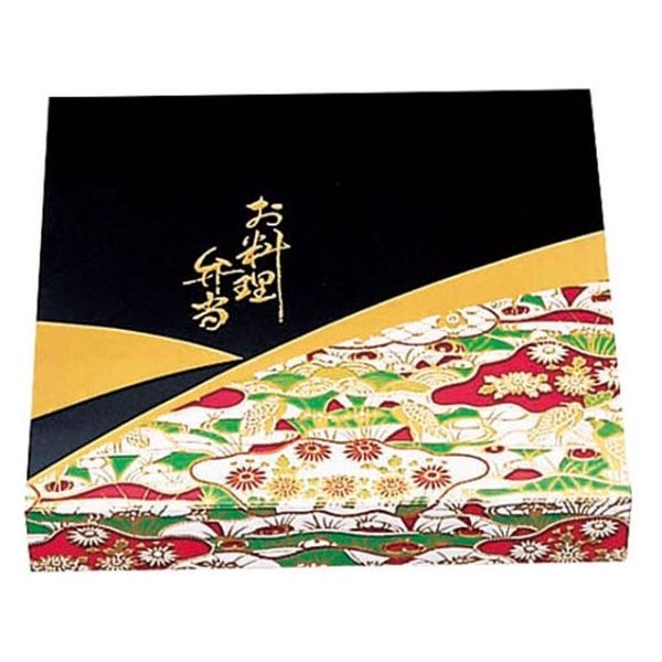 エフピコチューパ 仕出し弁当容器 紙BOX一体型 80-80 錦 CP500064 1ケース(300個(50個×6)（直送品）