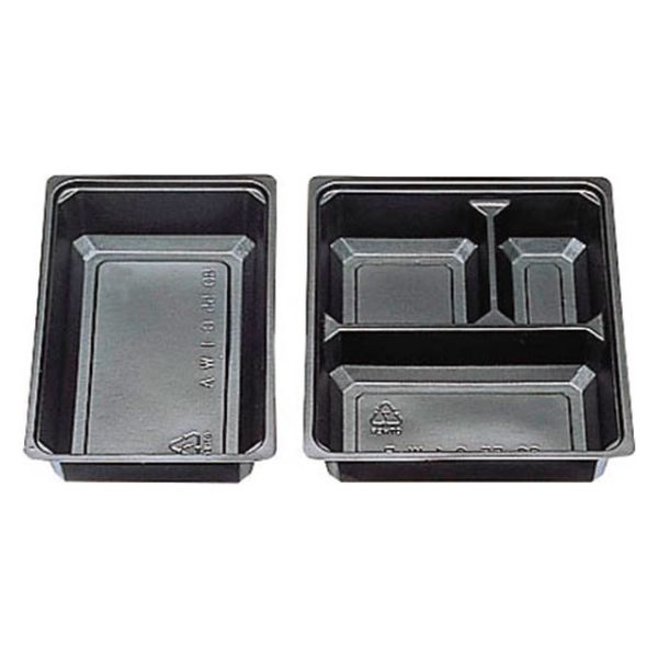 エフピコチューパ 紙BOX中仕切 80-55C-1W黒 CP500420 1ケース(300個(50個×6)（直送品）