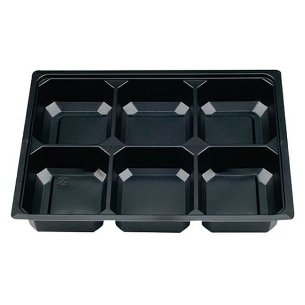 エフピコチューパ 紙BOX中仕切 70-55B1 黒 CP500828 1ケース(300個(50個×6)（直送品）