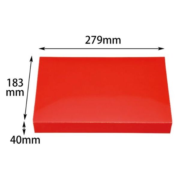 エフピコチューパ 弁当容器 一体型 90-60 シャインレッド CP501797 1ケース(300個(50個×6)（直送品）