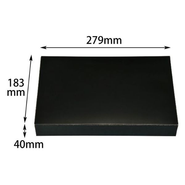 エフピコチューパ 弁当容器 一体型 90-60 シャインブラック CP501796 1ケース(300個(50個×6)（直送品）