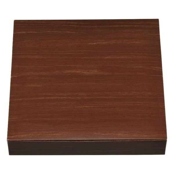 エフピコチューパ 仕出し弁当容器 エコ折蓋70-70 ダークウッド FSM CP501877 1ケース(300個(50個×6)（直送品）