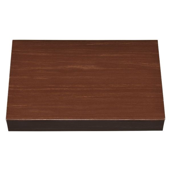 エフピコチューパ 仕出し弁当容器 エコ折蓋90-60 ダークウッド FSM CP501885 1ケース(300個(50個×6)（直送品）