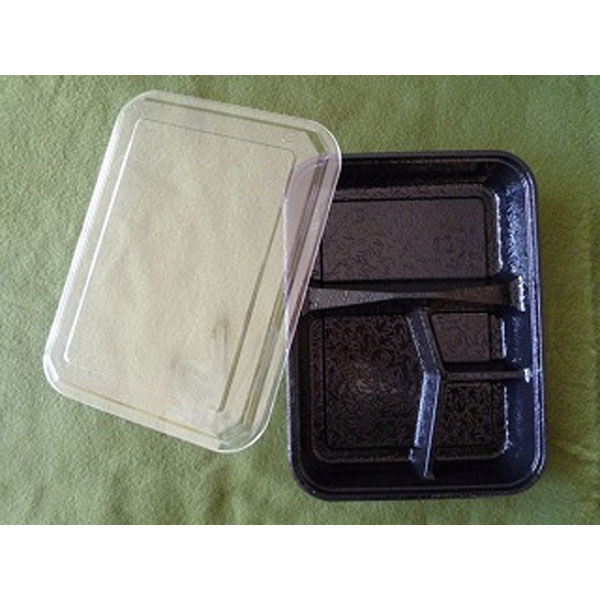 エフピコチューパ 弁当容器 PZ-10 かえで 透明蓋付 CP530171 1袋(50個)（直送品）