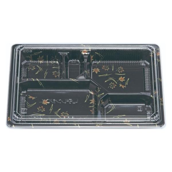 エフピコチューパ 弁当容器 松花堂 203 都セット CP560642 1ケース(400個(100個×4)（直送品）