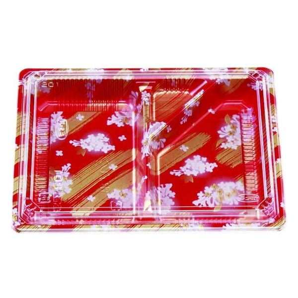 エフピコチューパ 弁当容器 松花堂 201 よしのセット CP560657 1ケース(600個(100個×6)（直送品）