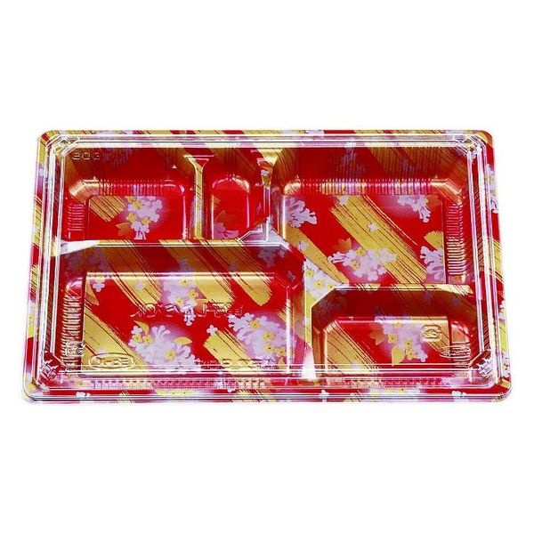 エフピコチューパ 弁当容器 松花堂 203 よしのセット CP560662 1ケース(400個(100個×4)（直送品）