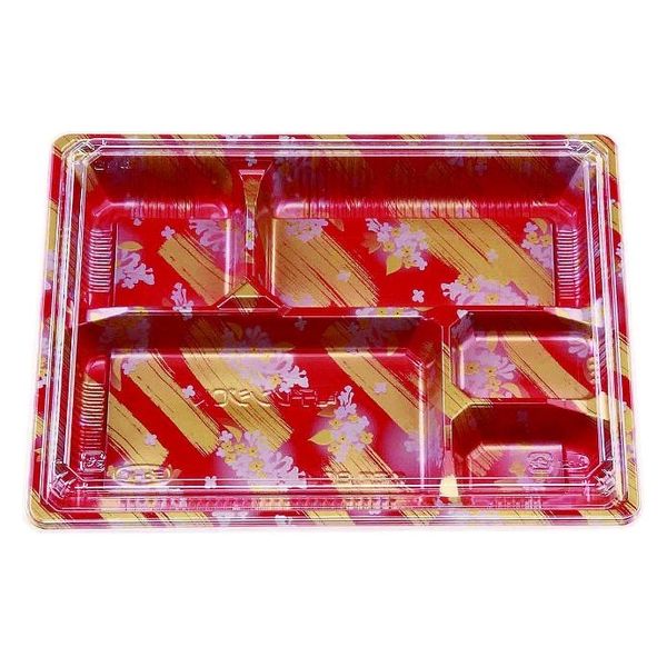 エフピコチューパ 弁当容器 松花堂 204 よしのセット CP560663 1ケース(400個(50個×8)（直送品）