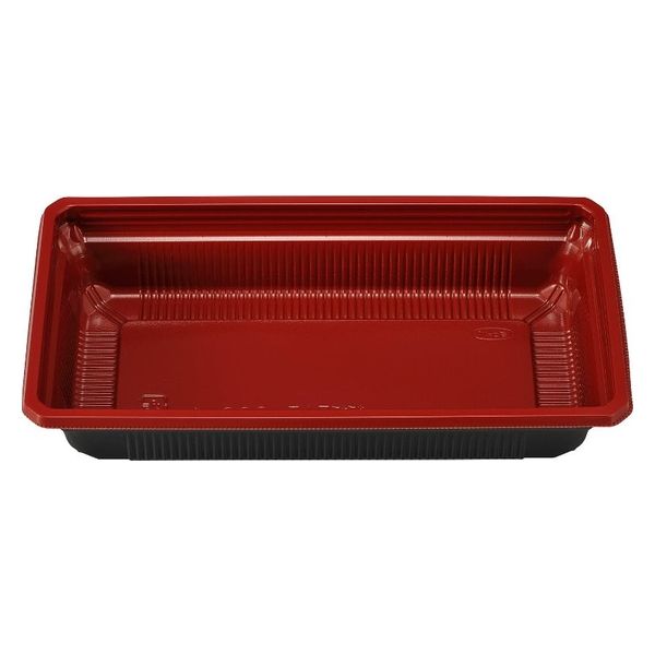 エフピコチューパ どんぶり容器 紙折FIT-302-1 内装 うるし赤 CP570682 1ケース(600個(50個×12)（直送品）