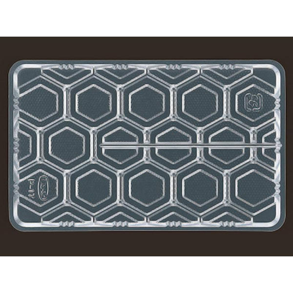 エフピコチューパ 透明トレー P-17 CP640107 1ケース(6000個(500個×12)（直送品）