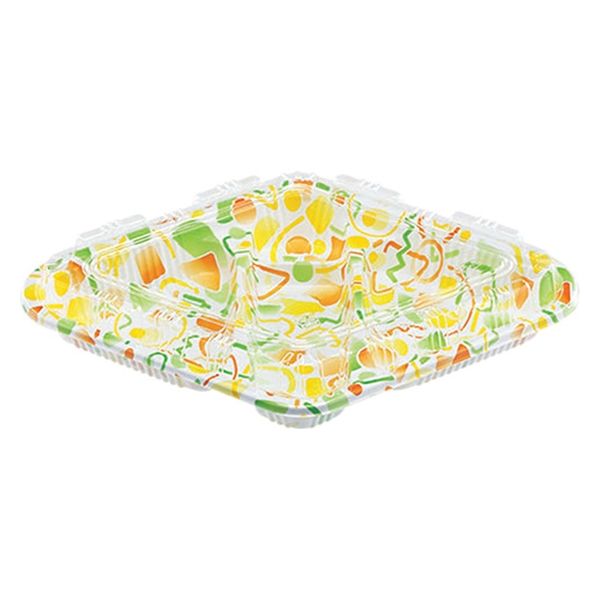 エフピコチューパ 弁当容器 M弁当 M-2 トリオカラー セット おにぎり 2個用 GP570091 1ケース(800個(100個×8)（直送品）