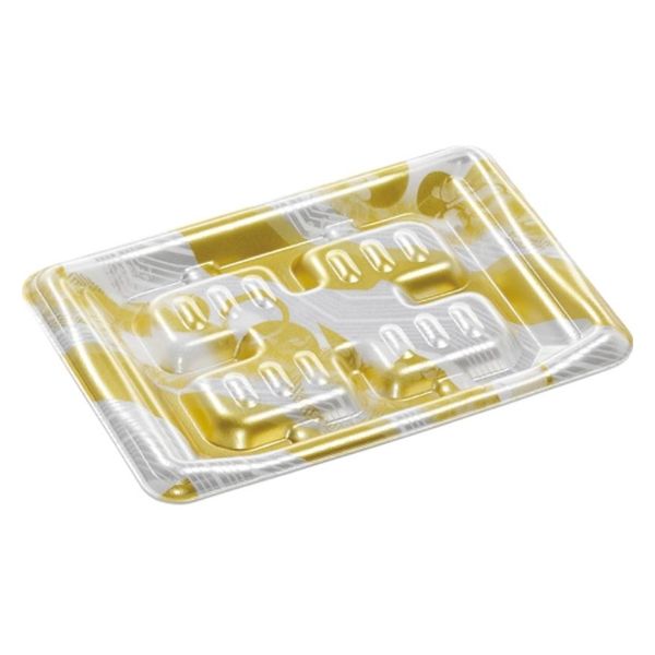 エフピコ 発泡トレー MHT18-13 スプラッシュゴールド SH760928 1ケース(1500個(50個×30)（直送品）