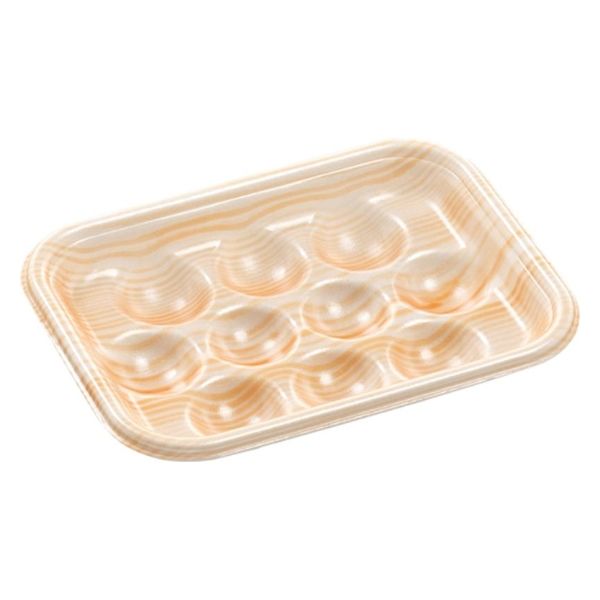 エフピコ 発泡トレー TSD-10 吉野杉 SH775341 1ケース(1200個(50個×24)（直送品）