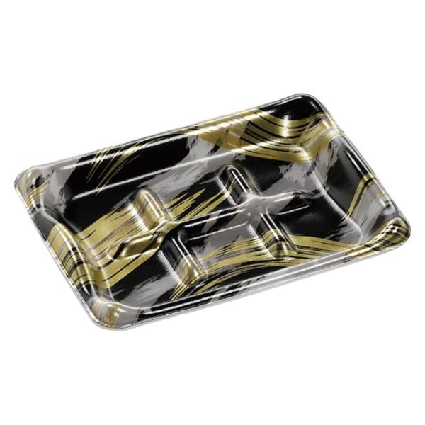 エフピコ 鮮魚トレー YN-6 黒恵金 SH775616 1ケース(2400個(100個×24)（直送品）