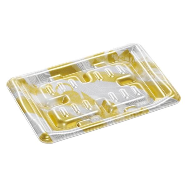エフピコ 発泡トレー MHT20-13 スプラッシュゴールド SH776109 1ケース(1200個(50個×24)（直送品）