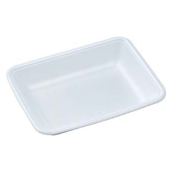エフピコ 発泡トレー FLB-A15-35 W 白 0B400158 1ケース(1800個(100個×18)（直送品）