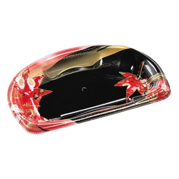 エフピコ 寿司容器 半月皿20-12 本体 風花赤 45232012 1ケース(1200個(50個×24)（直送品）