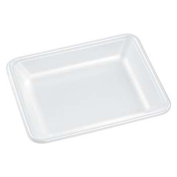 エフピコ 発泡トレー FLB-A160-30 W 白 0B410166 1ケース(1600個(100個×16)（直送品）