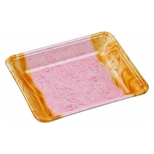 エフピコ 発泡トレー FLB-A17-30 エコ銘木ピンク 4B380176 1ケース(1500個(100個×15)（直送品）