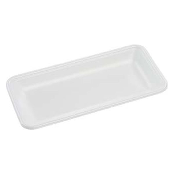 エフピコ 発泡トレー FLB-Y12-25(V) エコ白 0B502124 1袋(100個)（直送品）